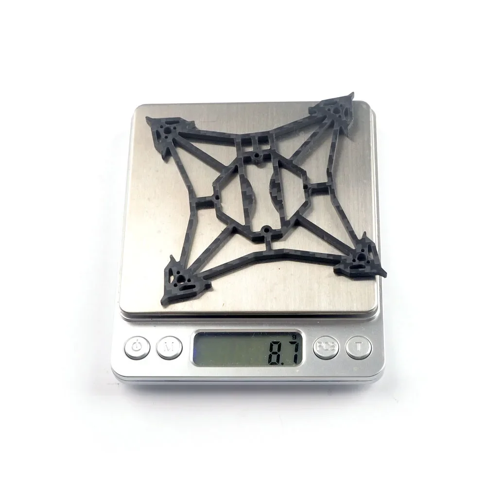 HappyModel Ấu Trùng X Thay Thế 100Mm Ba Lô Bánh Xe 2.5Inch Khung Bộ RC FPV Tự Do Đựng Tăm Tự Làm Các Bộ Phận