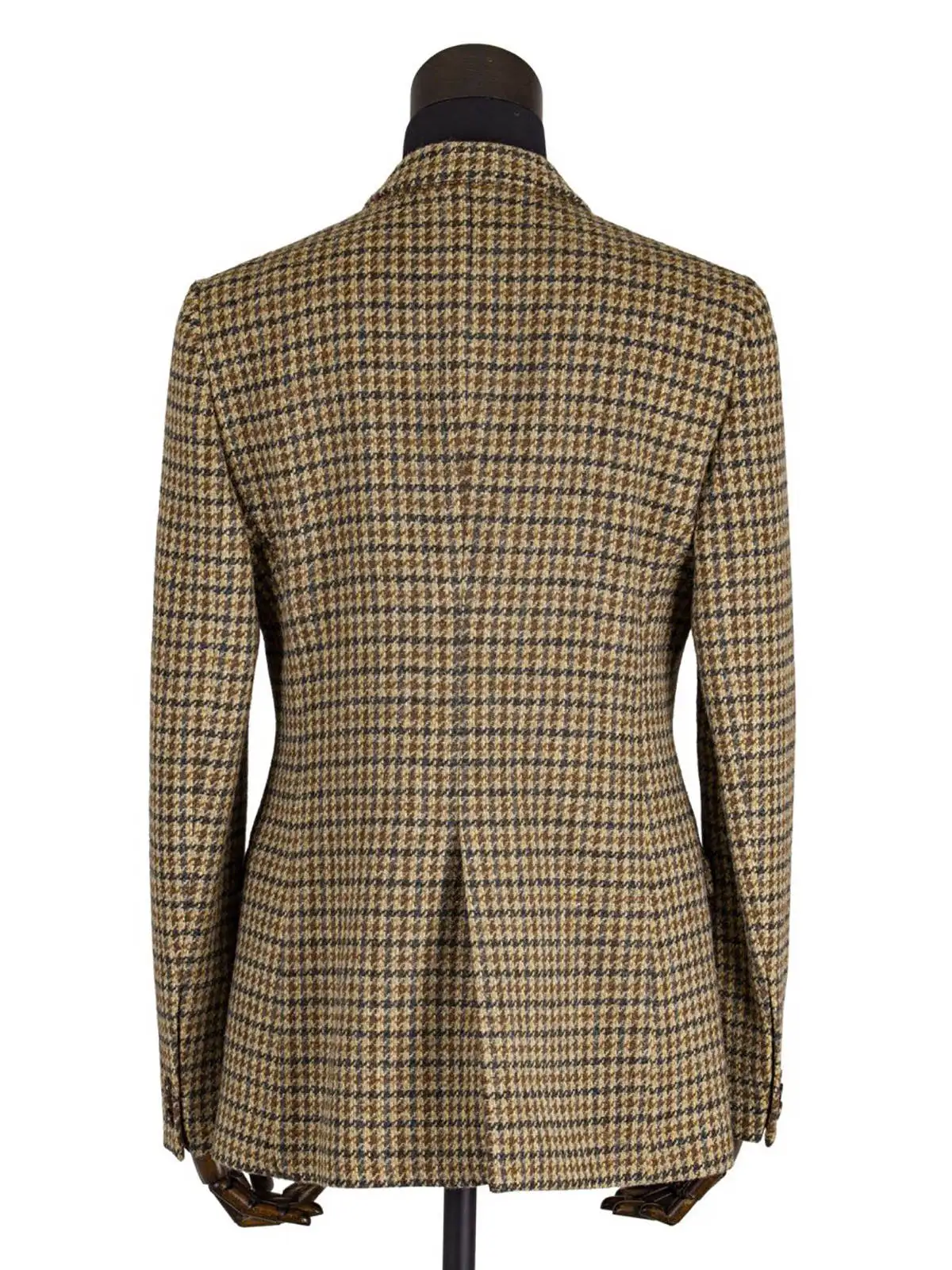 Chaqueta de Tweed a cuadros para mujer, esmoquin ajustado, ropa de boda, fiesta, graduación, una pieza