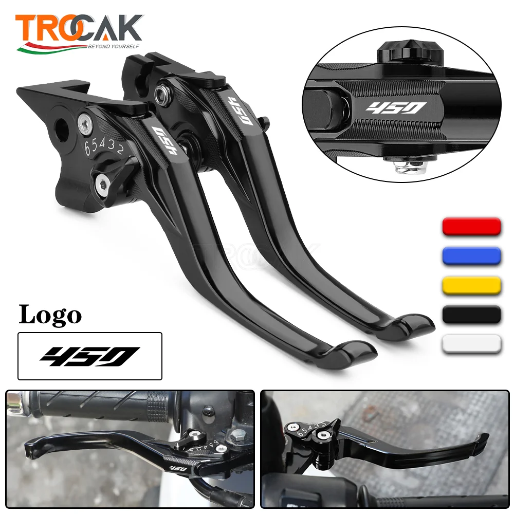 

For CFMOTO CF MOTO 450MT 450 MT 450 MT450 CF450MT 2024 2025 2026 Accessories Motorcycle Adjustable Folding Brake Clutch Levers