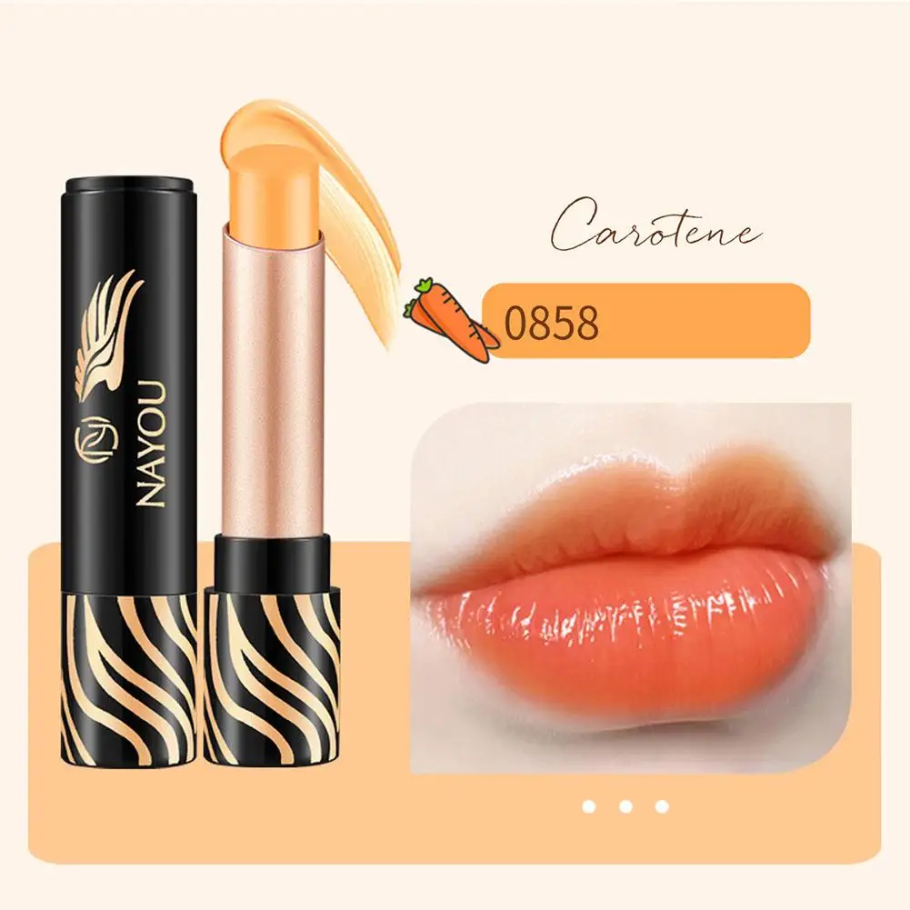 Hydraterende Lippenbalsem Lippenstift Non-stick Cup Anti-kraken Cosmetica Veranderende Lippenstift Tint Make-Up Kleur Lip Blijvende Vrouwen Z1A2