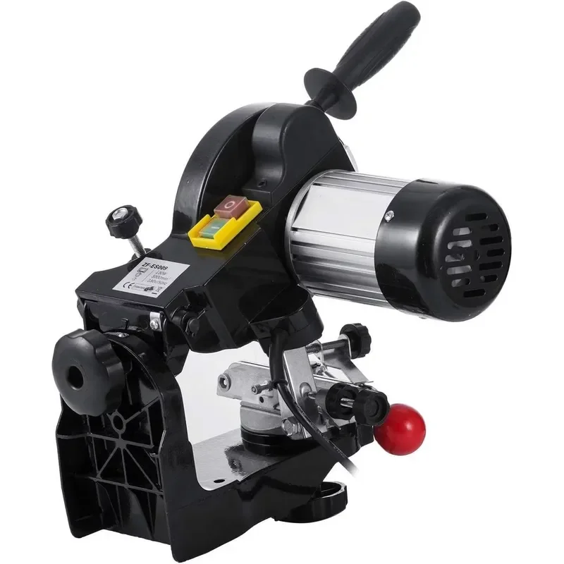 Electric Chainsaw Sharpener Kit with Multi-Angle Disc Grinder and File Guide for Professional Chain Saw Maintenance