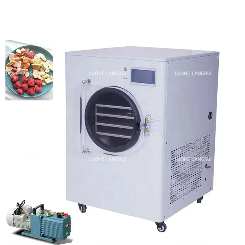 1kg 4kg 8kg Food Freze Dryer machine/food Dehydrator/Harvest Right Freze Dryers Scientific with Large Pump Included