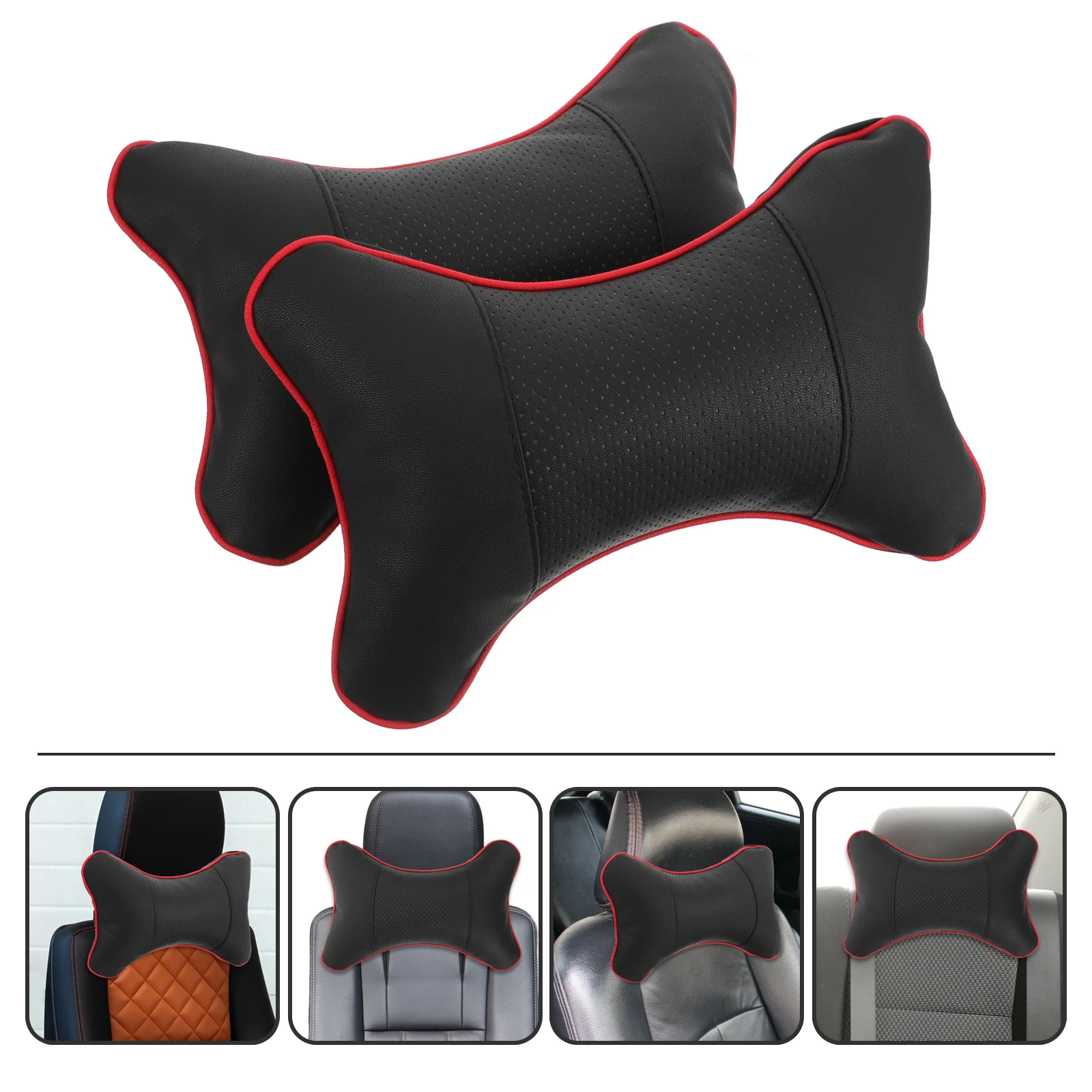

For Driving Breathable Comfortable Seat Rest Headrest Support Pillow For Car Headrest Neck Pillow Car Seat Neck Support