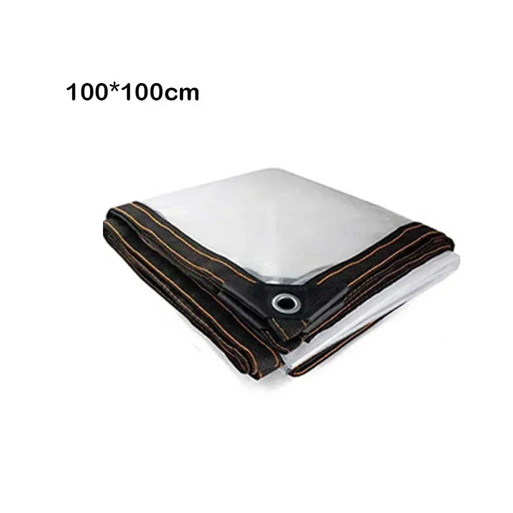 

Waterproof Tent Transparent Tent Anti-rust Eyelets Clear Clear PVC Tarp Collapsible Corners Has Reinforced Edges