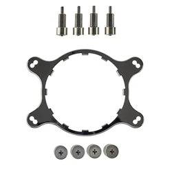 Carbon Steel Mounting Bracket Kit For Corsair H55 H75 H80I V2 H100i V2 For Asteak Round Water-cooled Radiator AMD AM4