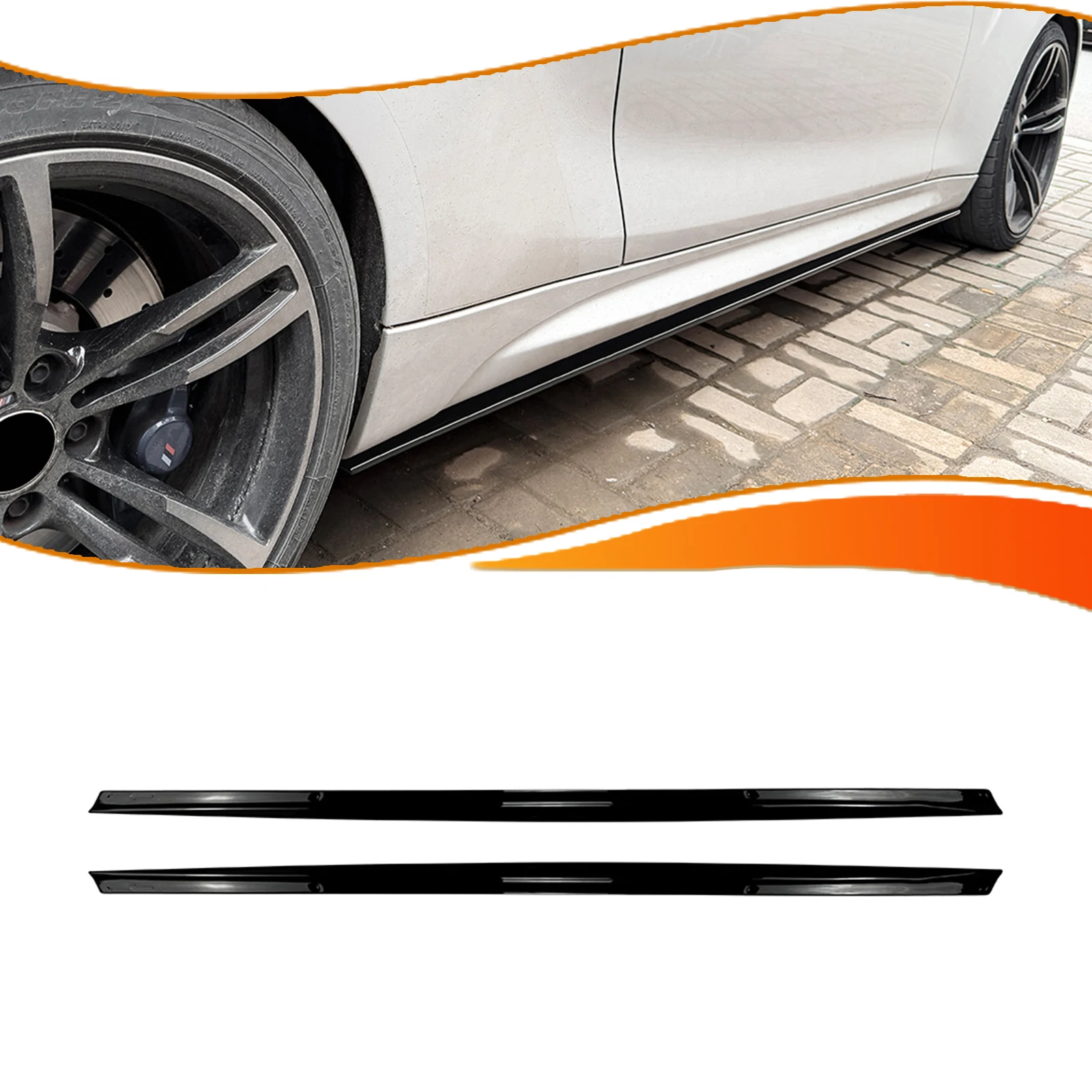 

Боковые пороги для BMW M2 F87 2016-2021