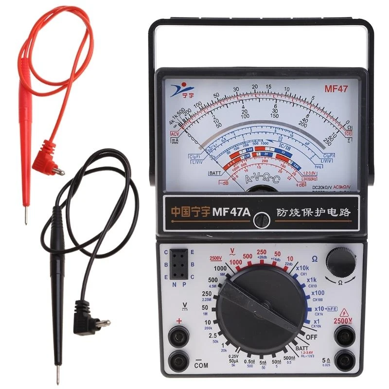 E06B Amperemeter Meter Multimeter ความแม่นยำสูงเครื่องจักรกลไนแอมป์มิเตอร์