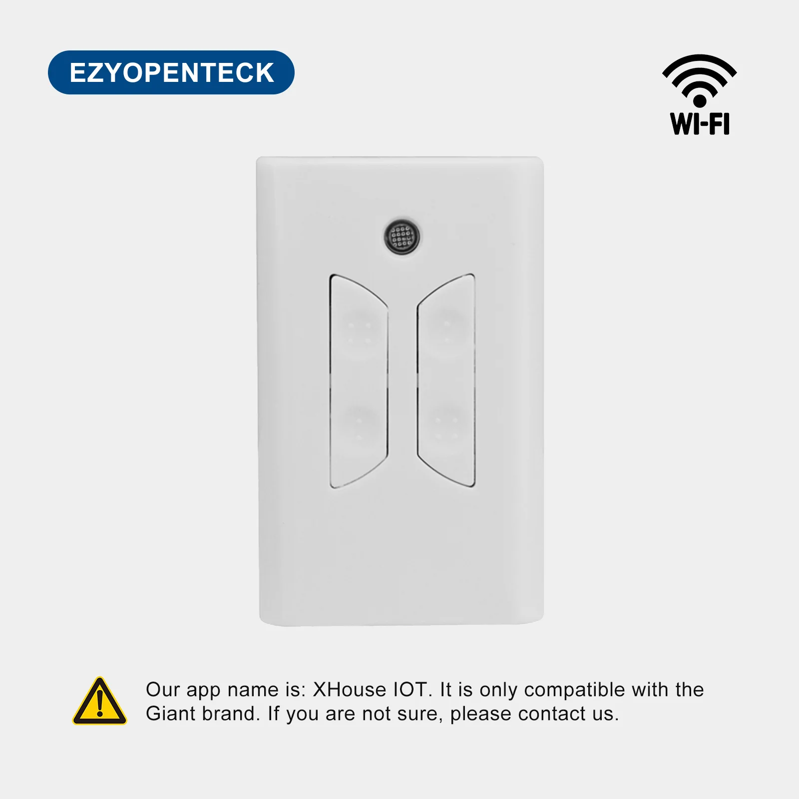 SM05W Smart WiFi Garage Door Opener Controller, APP Remote Control from Anywhere, No Hub Needed, Only compatible with GIANT.