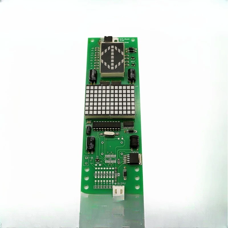 

Запчасти для деталей лифта Mitsubishi SPVF Панель дисплея вызова подвесного вызова SLF5-2b.pcb W1309