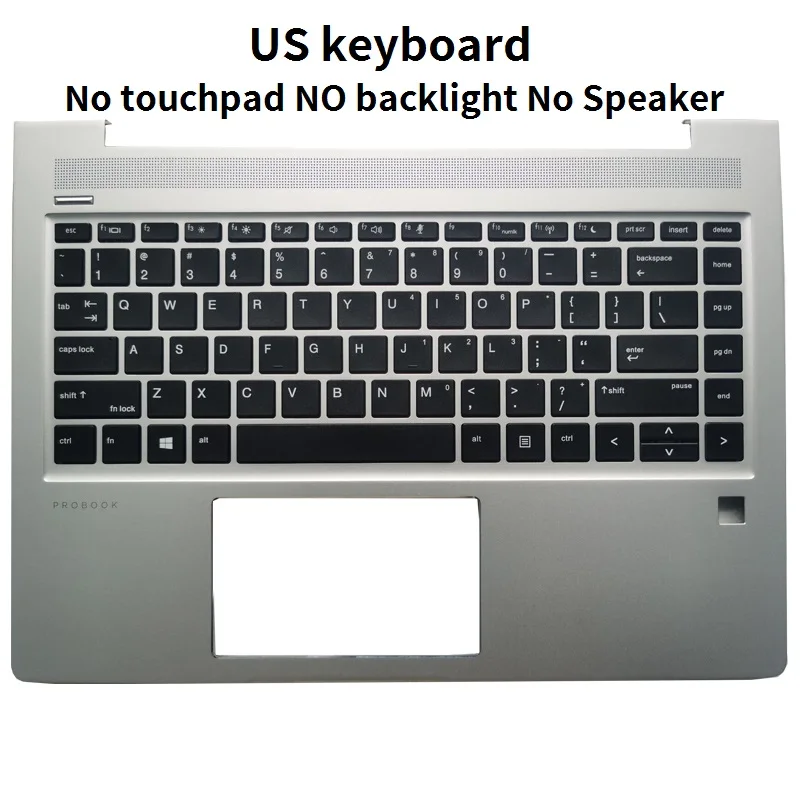 NEW for HP Probook 440 G6 445 G6 440 G7 445 G7 US/Spanish Laptop keyboard with palmrest upper cover