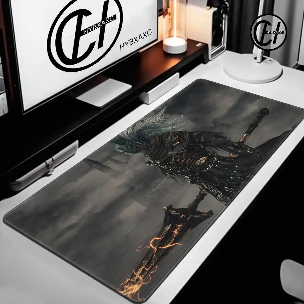 Large Game Xxl Mouse Pad Dark Souls Mouse Pad Computer Non-slip Deskmat Table Gamer HYBXAXC Gaming Keyboard Extended Table Mat