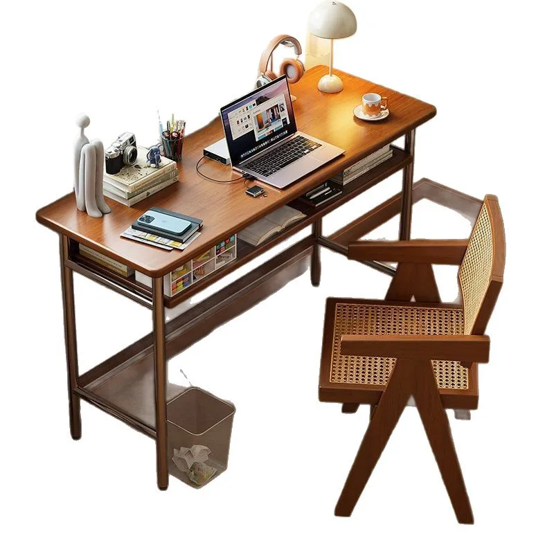 

Office computer desk Nordic small apartment student writing desk