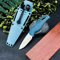 Top-selling BM 18050 Straight Knife Fixed Blade High Hardness Sharp Edge Outdoor Use Camping Tool Fruit Knife Self-defense Knife