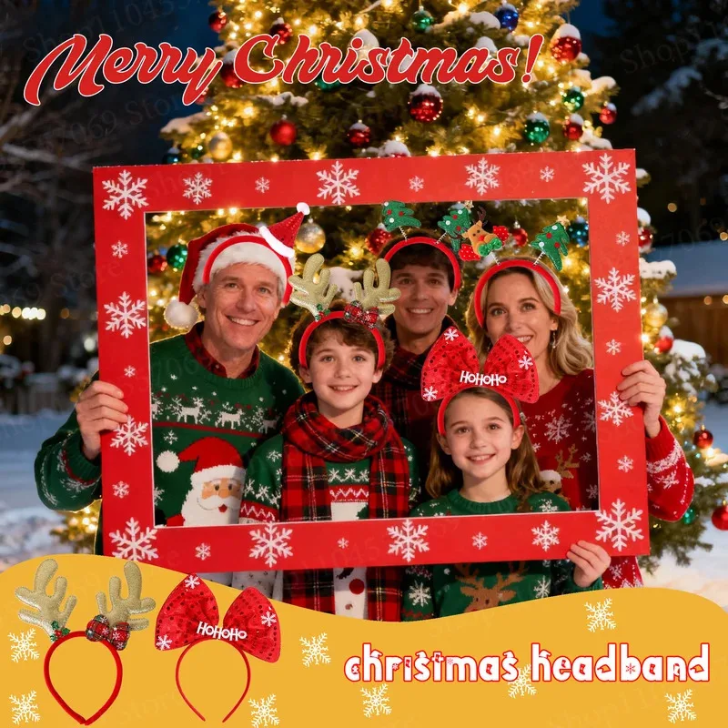 12-120 個クリスマスヘッドバンドクリスマスパーティーの - Reindeer Antlers Headband のレビューと価格