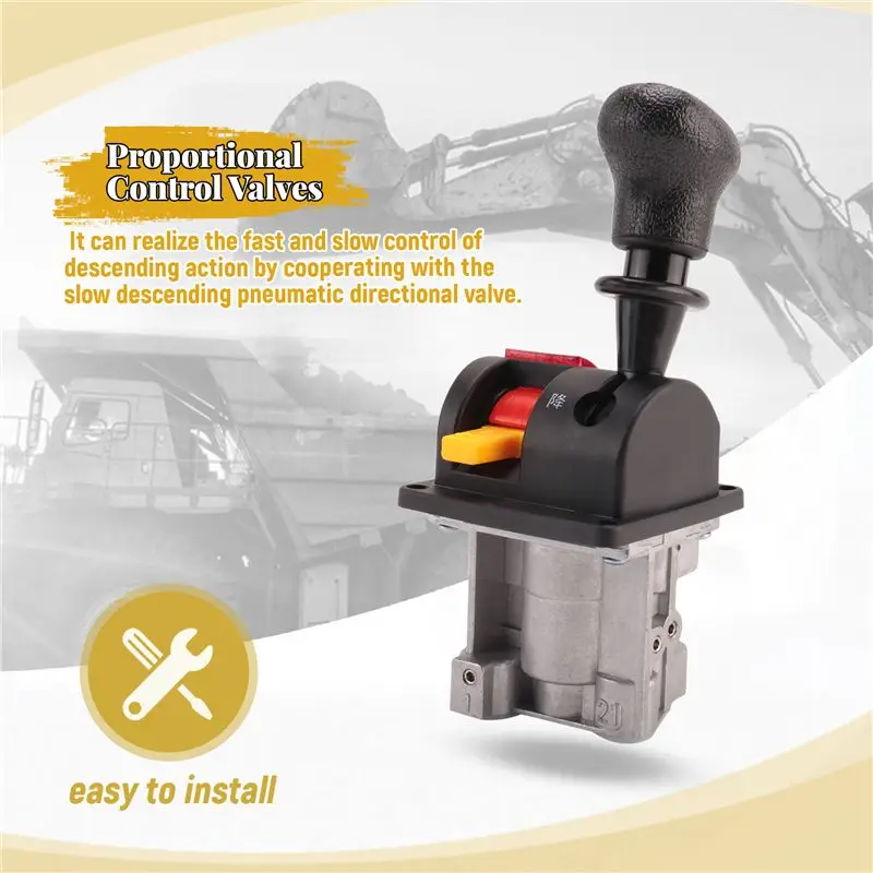 Limited Time Offer Proportional Control Valves With PTO Switch Dump Truck Tipper Hydraulic System Slow Down Air Operated Truck