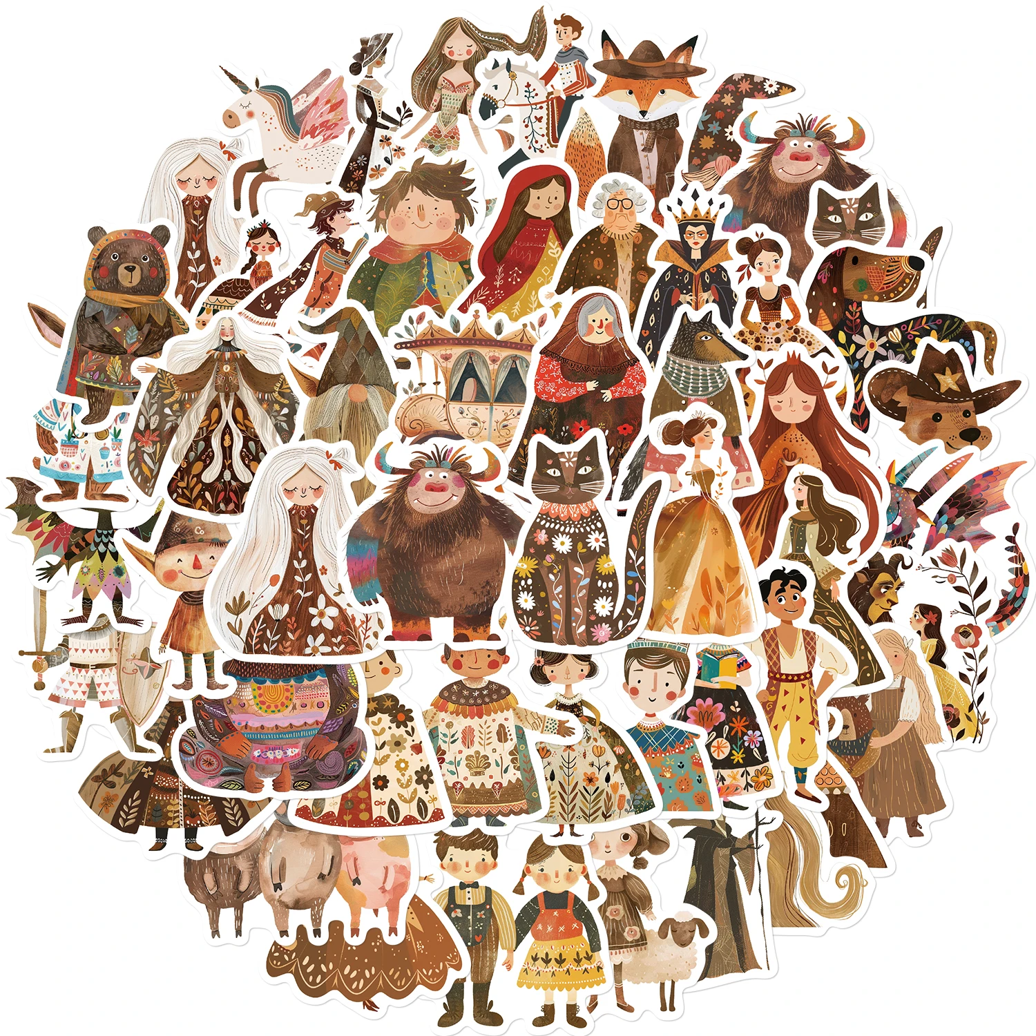 ملصقات لشخصيات القصص الخيالية للأطفال ، ملصق مقاوم للماء ، كاواي ، لاب توب ، جيتار ، حقيبة سفر ، دراجة ، سيارة ، دراجة نارية ، لعبة ، لطيفة ، 50 #5