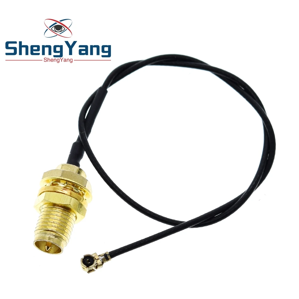 TZT SMA Connector Cable Male to uFL/u.FL/IPX/IPEX RF Or NO Connector Coax Adapter Assembly RG178 Pigtail Cable 1.13mm