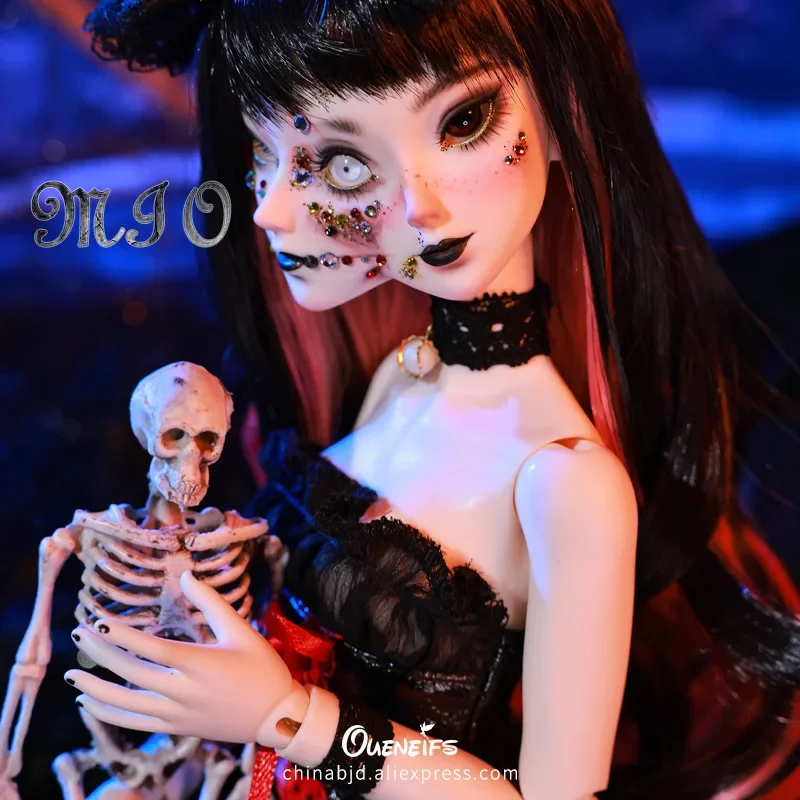 Mio BJD 1/4 boys Shuga Fairy Double ghost face Fullset Hand Made Face Makeup Resin Material Artist Dolls