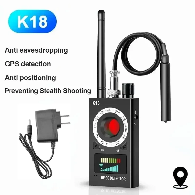 

Новый многофункциональный детектор GSM-жучков K18 1МГц-6.5ГГц, GPS-трекеров, радиочастотных сигналов, скрытых камер и беспроводных устройств