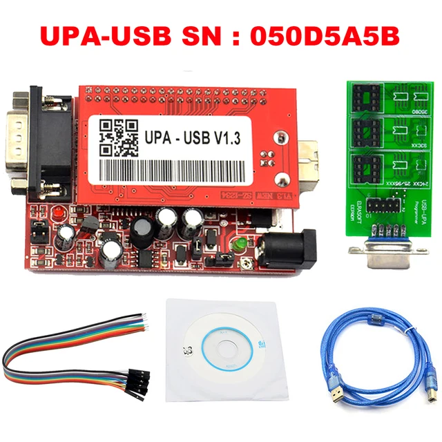 ITCARDIAG UPA-USB PRO V1.3 SN: 050D5A5B ECU Chip Tunning Tool Voeg nieuwe scripts toe met NEC-functies UPA USB-programmeur