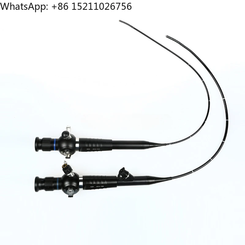 Medical ENT operating optic fiber flexible laryngoscope