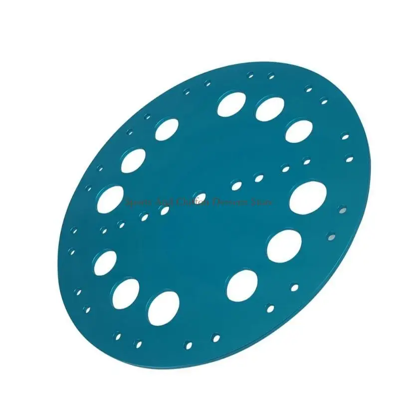 

Freediving Bottom Plate Metal Diving Plate Easy Attachment Diving Accessory K1YF
