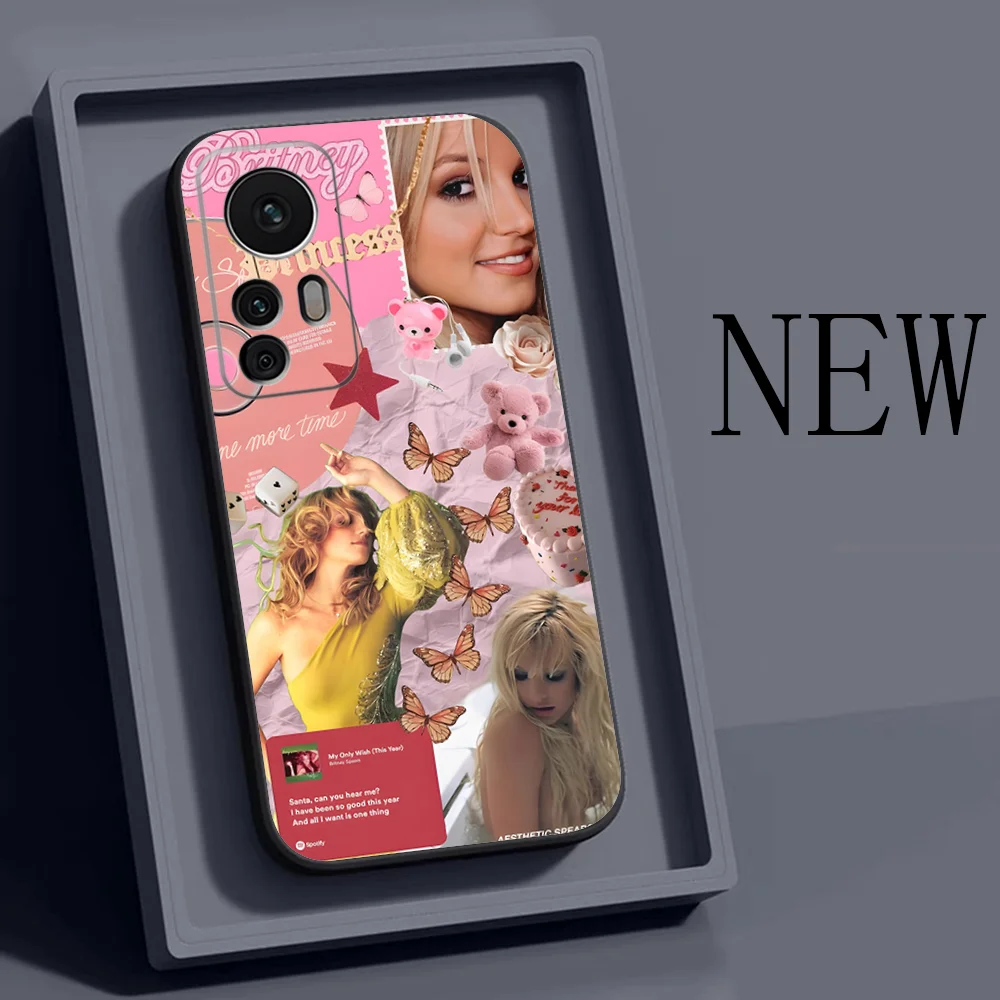 Actor Britney Spears Phone Case 2023 New For Samsung S23 Ultra Plus S10 S20 S21 FE S30 S22 Pro Note 20 Shell Cover