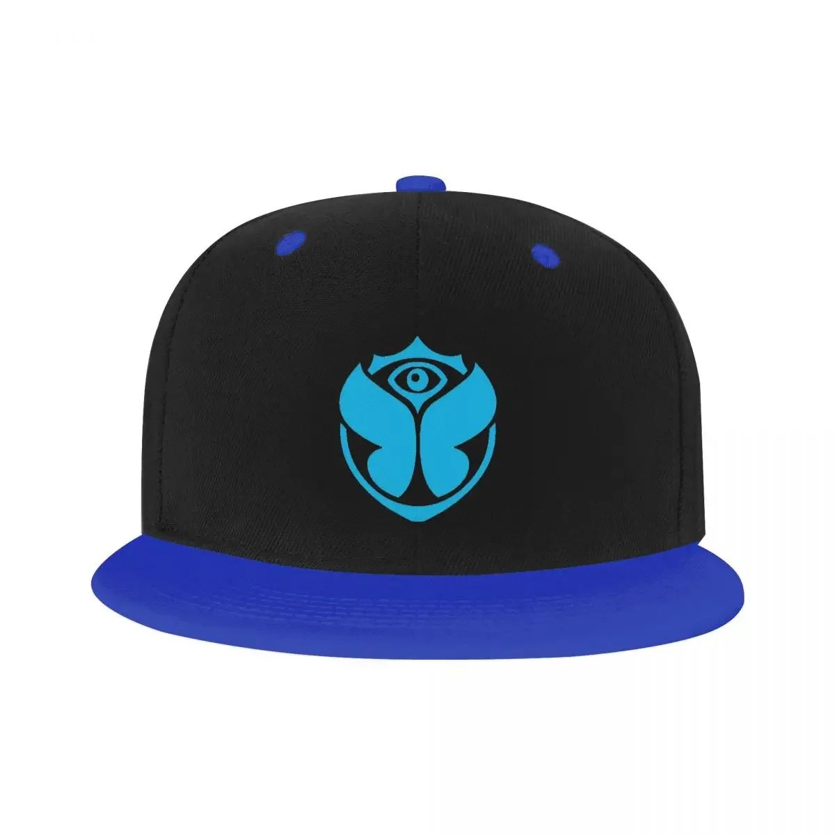 Boné de beisebol azul personalizado Tomorrowland para homens e mulheres, Snapback plano, chapéu Hip Hop, chapéu esportivo