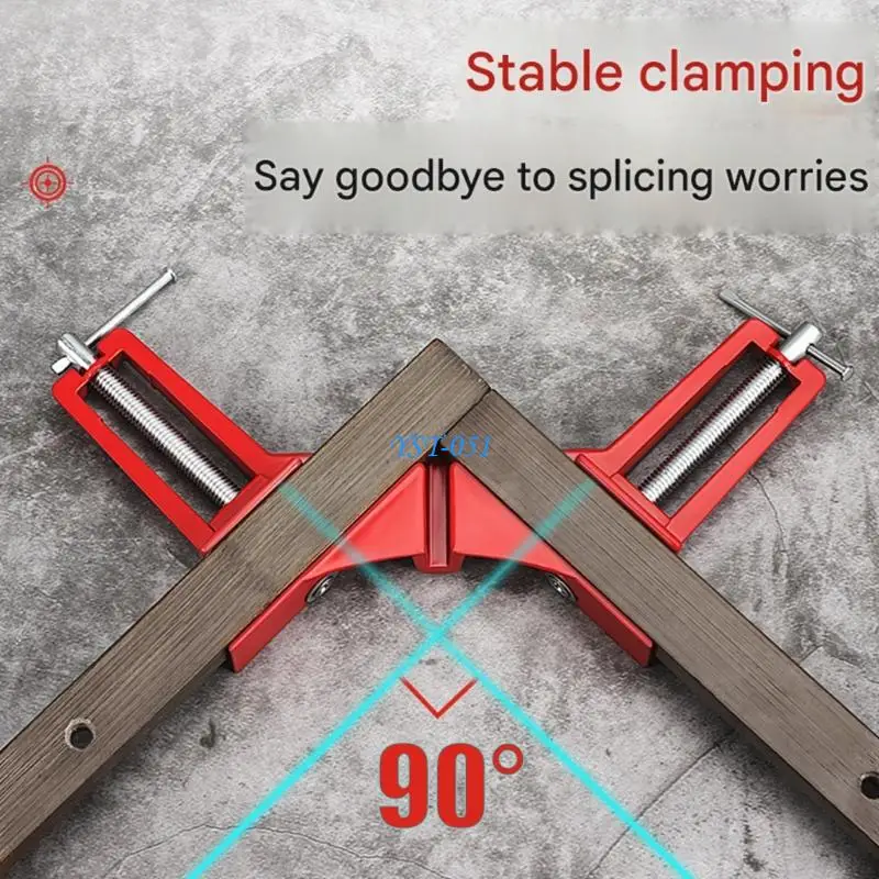 E15A Multipurpose Metal Corner Clamps Cabinet Making Clamps For DIY Furniture Making And Home Improvement Tasks