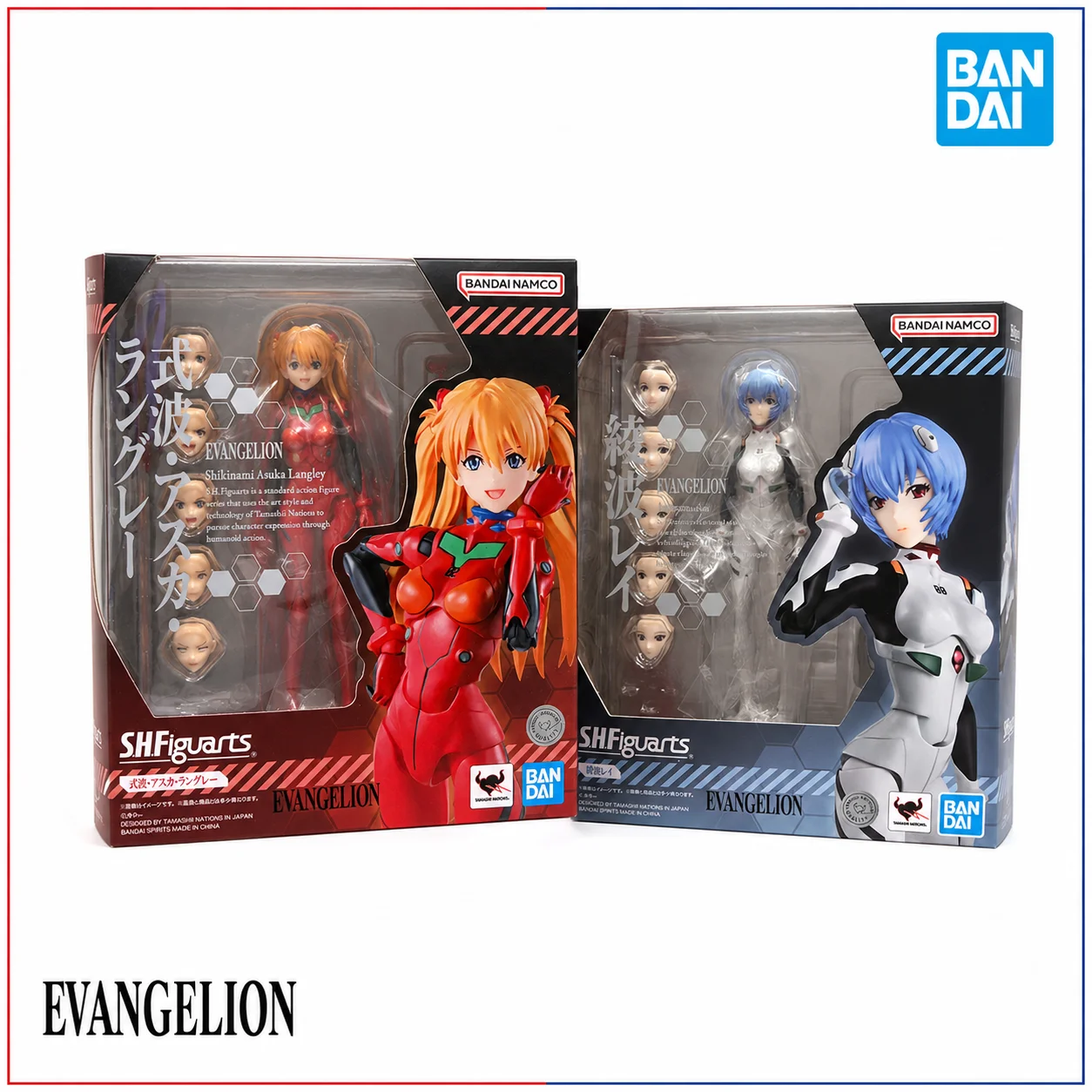 Model Kit Evangelion - Oryginalna figurka anime Bandai SHF Evangelion