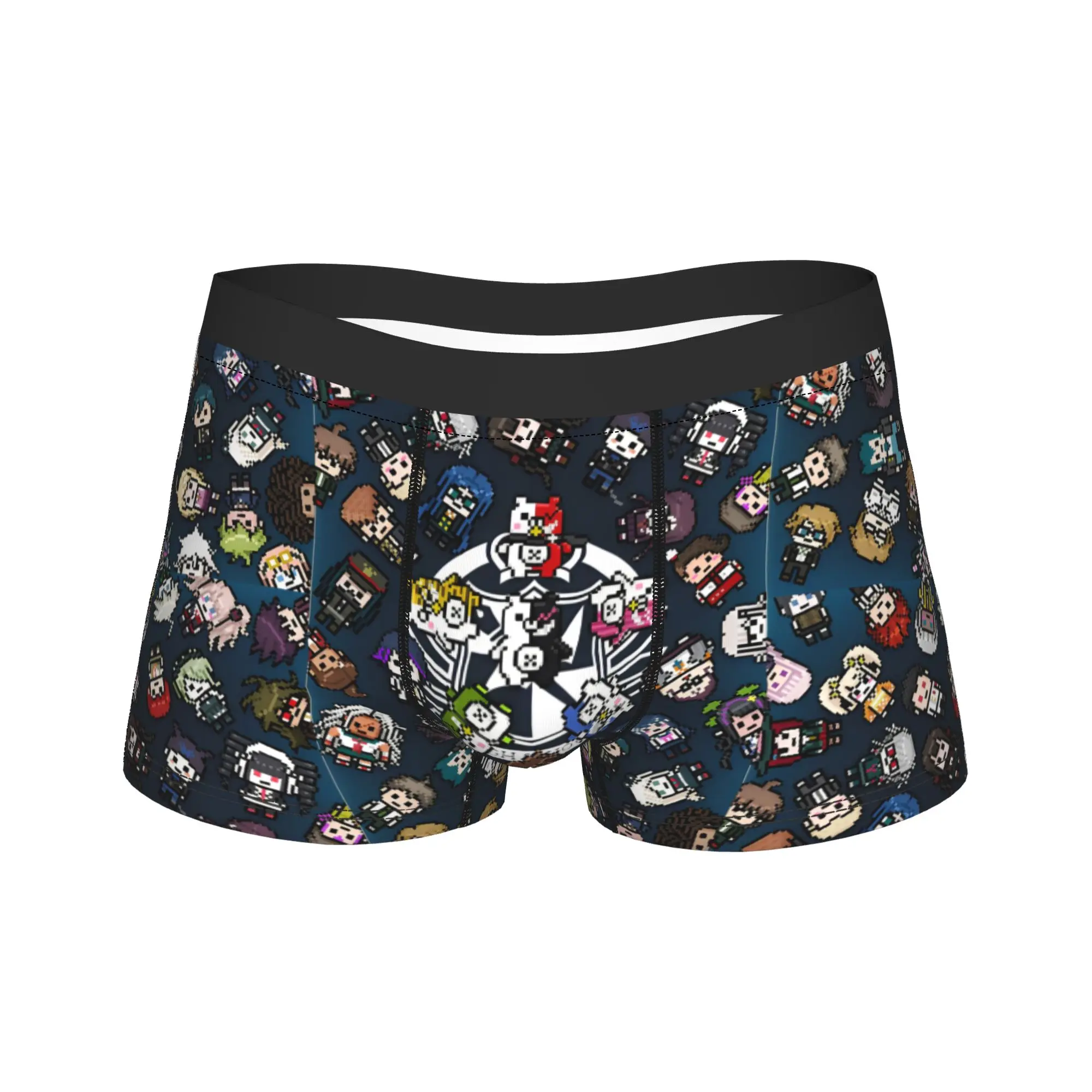 

Мужские боксеры Danganronpa Hajime Hinata Anime, забавное подарочное нижнее белье, трусы-боксеры