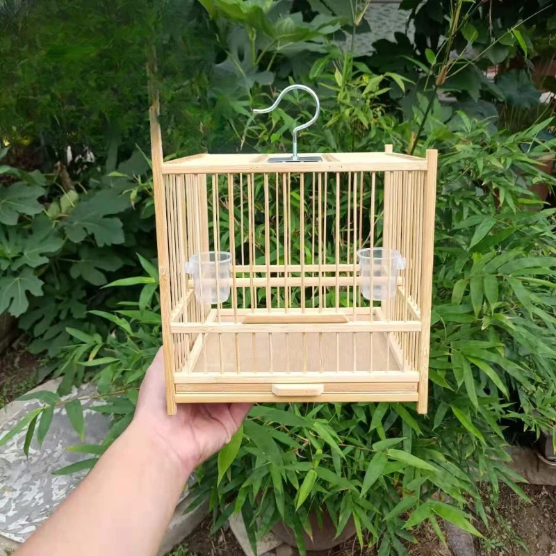 Nest Accessories Bird Cages Parrot Decoration Outdoor Habitat Bird Cages Small Products House Jaula Pajaro Pet Products RR50BN