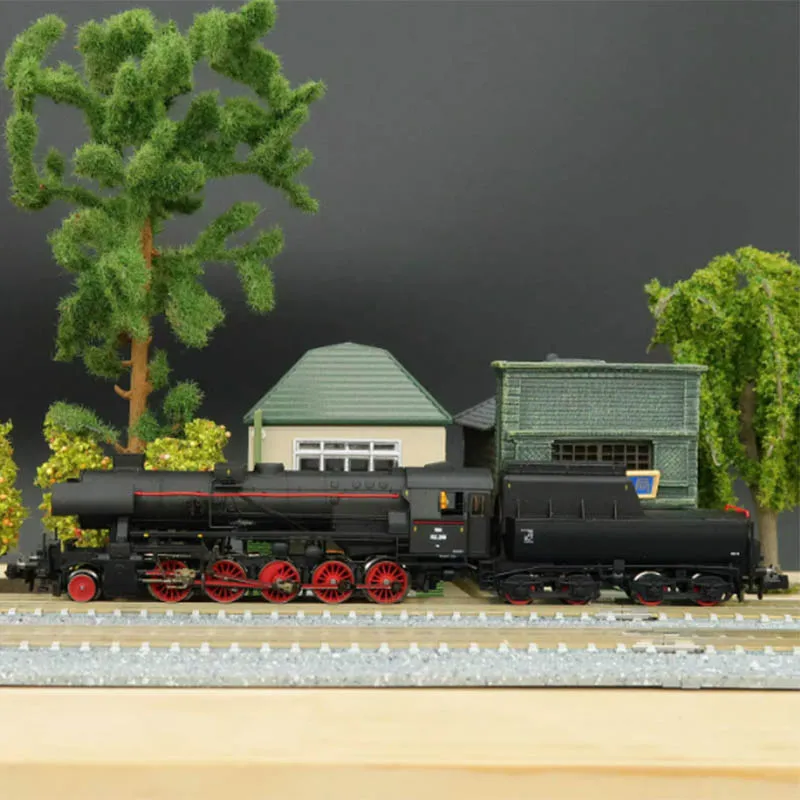 FLEISCHMANN Zugmodell N Typ 1/160 7160011 BR52 Dampflokomotive OBB Eisenbahnwagenspielzeug der dritten Generation
