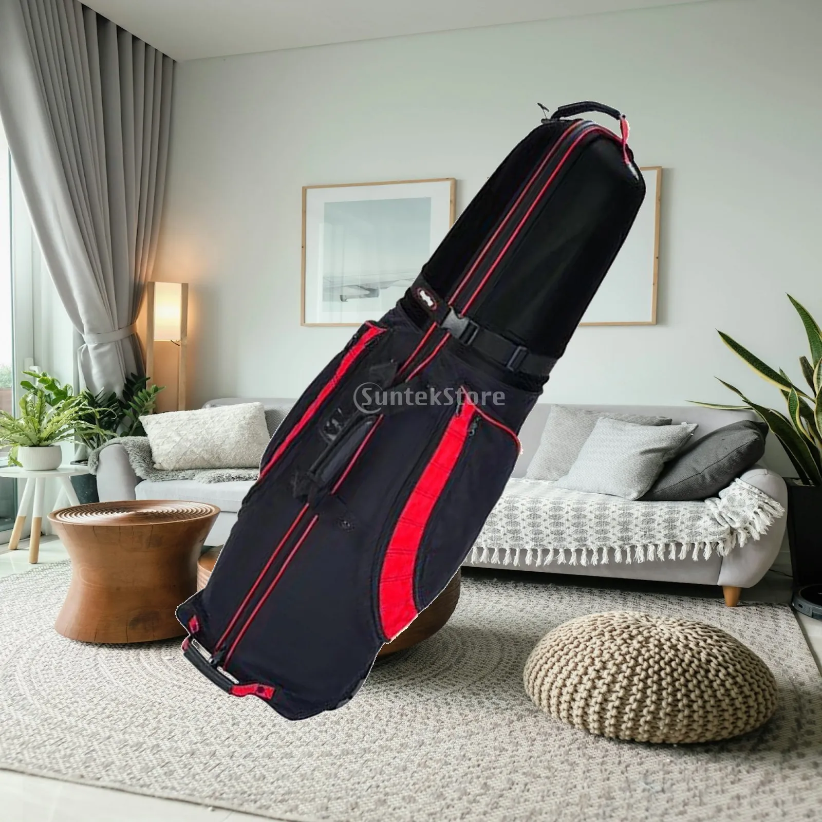 Golf in Travel Bag for Airlines Easy to Maneuver Hard Case Top Nylon Lightweight Protect Your Clubs Universal Golf Aviation Bag