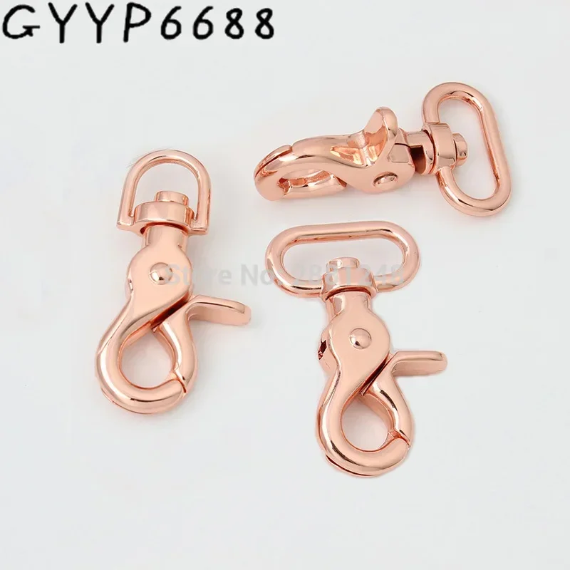 6 Colors 13/20/25MM Trigger Snap Hook Brush Antique Brass Metal Trigger Snap Hook Swivel Clasp Hooks Hardware Handbags Purses