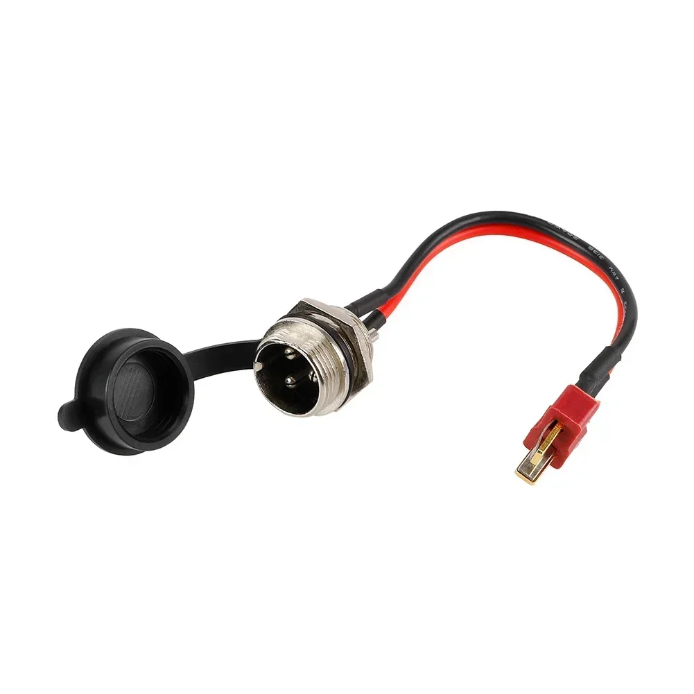

Replacement Electric Scooter Accessories Hot Sale 2022 New Charging Interface E-scooter 149mm 1Pcs 3 Pin Male Socket Connector