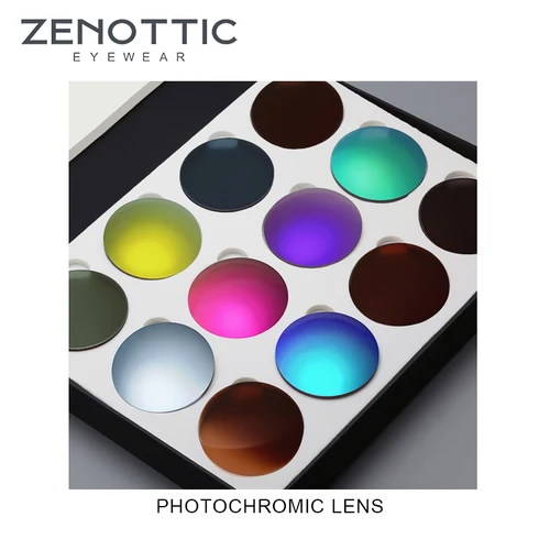 Imagen 2 del producto ZENOTTC resina asférica 1,56 1,61 1,67 gafas de sol graduadas lentes ópticas miopía polarizadas UV400 lentes de sol