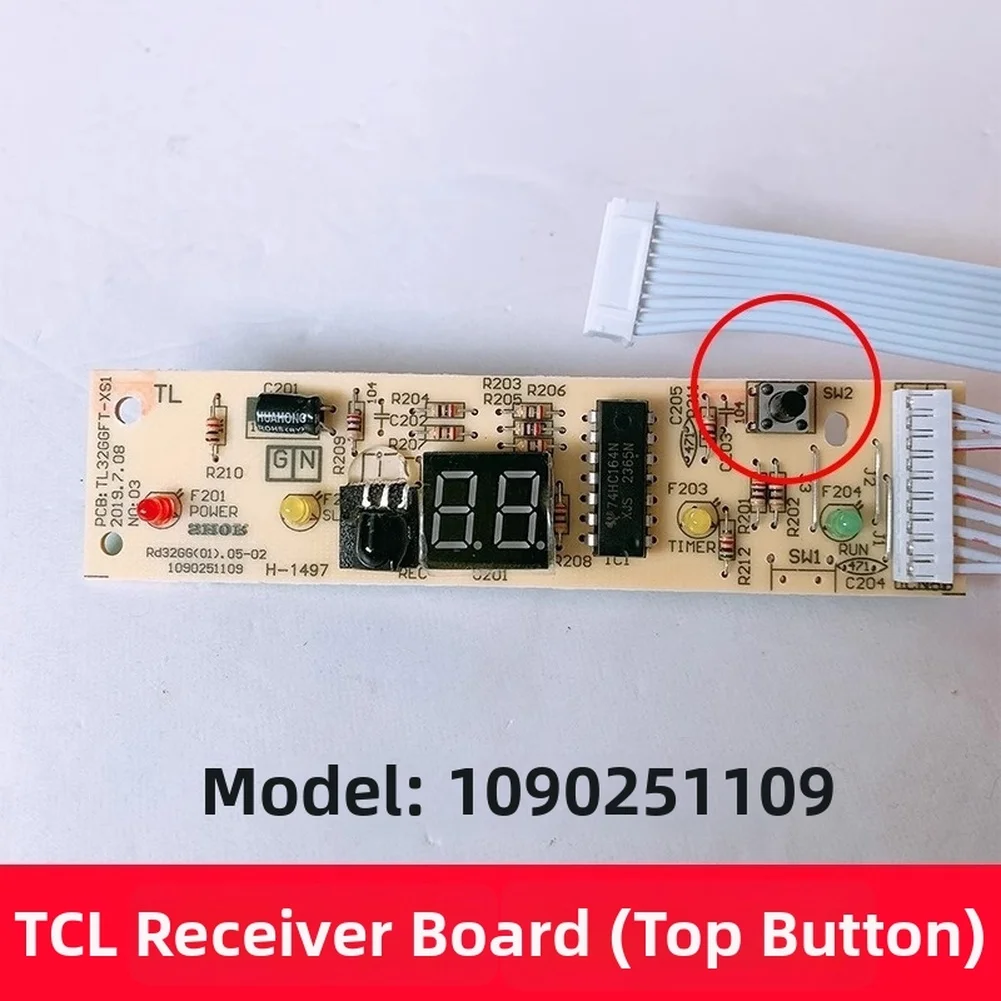 Air Conditioner Remote Control Receiver Board Display Panel 1090251109 For TCL 1HP 1.5P Wall Mounted Unit Replacement Part