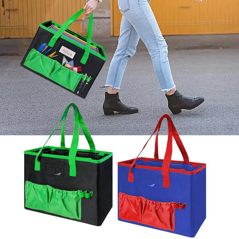 Gardening Trim Kit Bag Teacher Stationery Storage Bag Mommy Bag Teacher Carrying Bag Large Capacity Multi Pockets