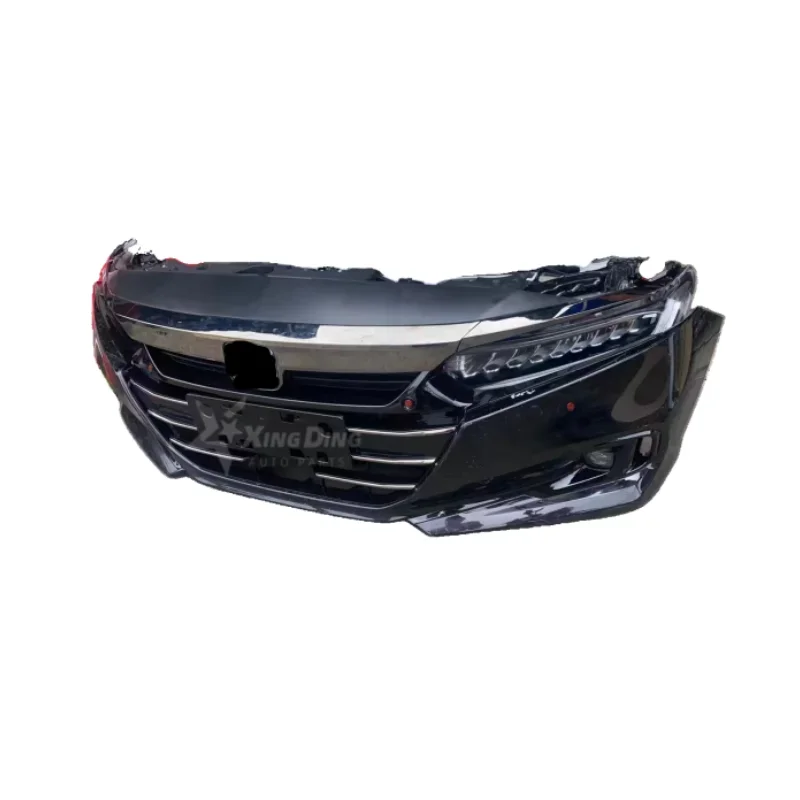 The best-selling high quality led headlights for Accord complete front bumper with grille body kit with front nose