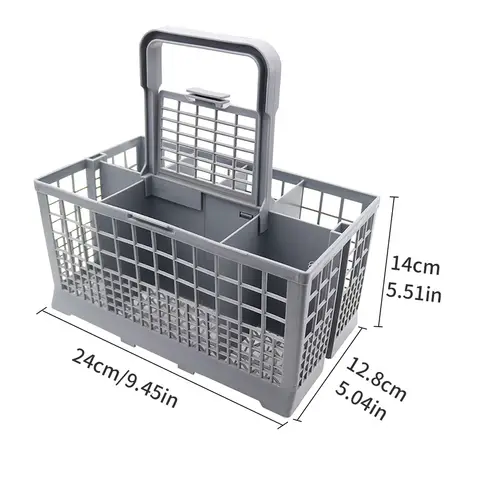 8 best sales डिशवॉशर चांदी के बर्तन की टोकरी - №7