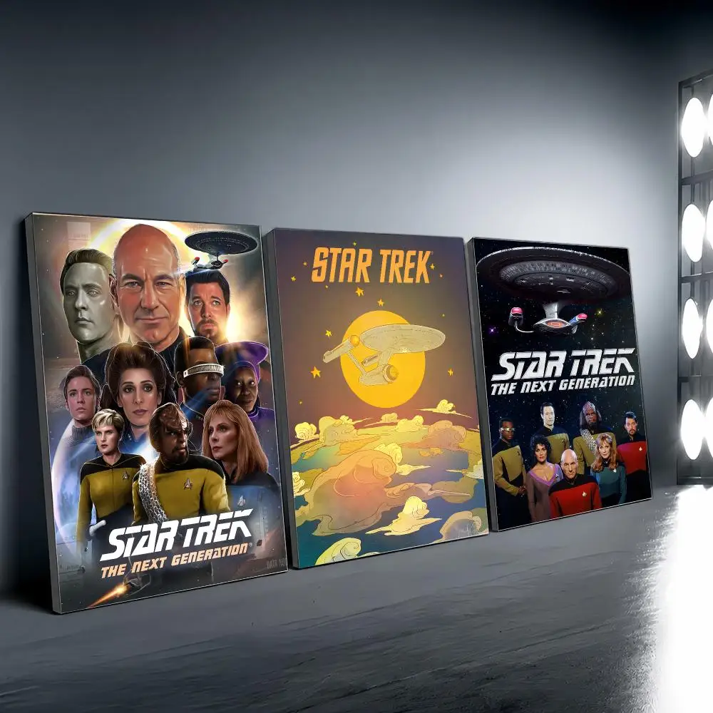 Movie S-Star Trek Poster Vintage Wall Art Aesthetic Room Decor Print Living Room Bedroom Home Decoration