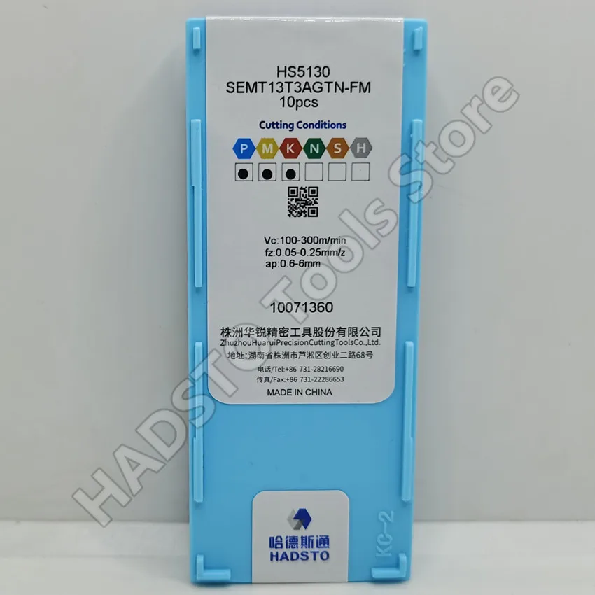 Imagem -04 - Carboneto do Cnc Introduz as Inserções de Trituração Semt13t3agtn-fm Hs5120 Semt13t3agtn-fm Semt13t3agtn-fm Semt13t3agtn Semt13t3 Hadsto o