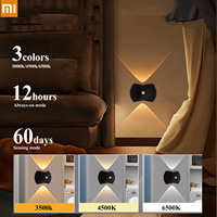 Xiaomi Night Lamp Motion Sensor Wall Light Rechargeable LED Up and Down Magnetic Lights For Stair Porch Home Decorations