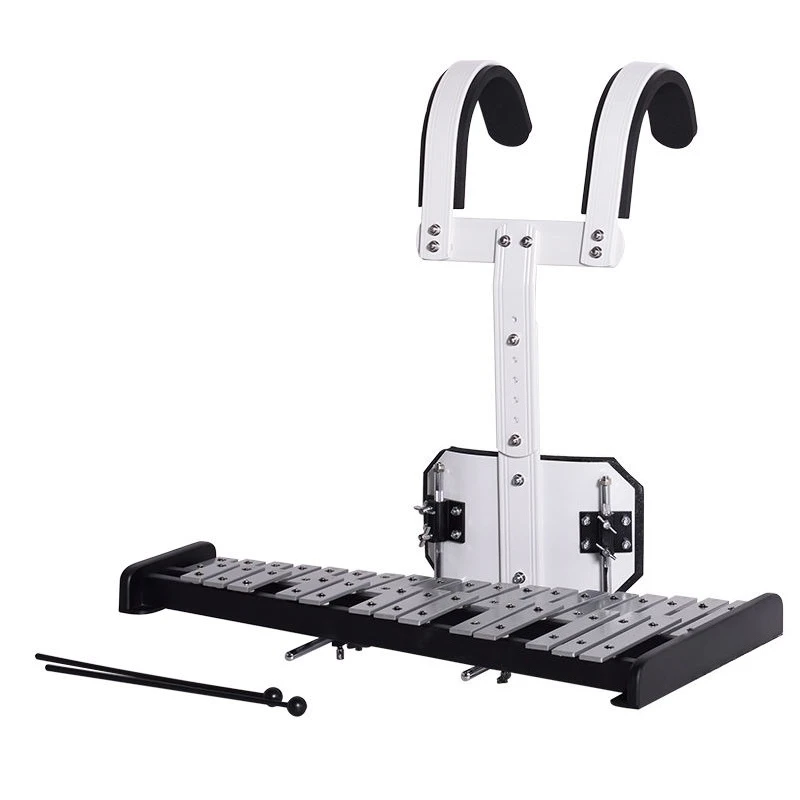 JBGS32 Back mounted 32 tone aluminum plate piano set Marching band instrument