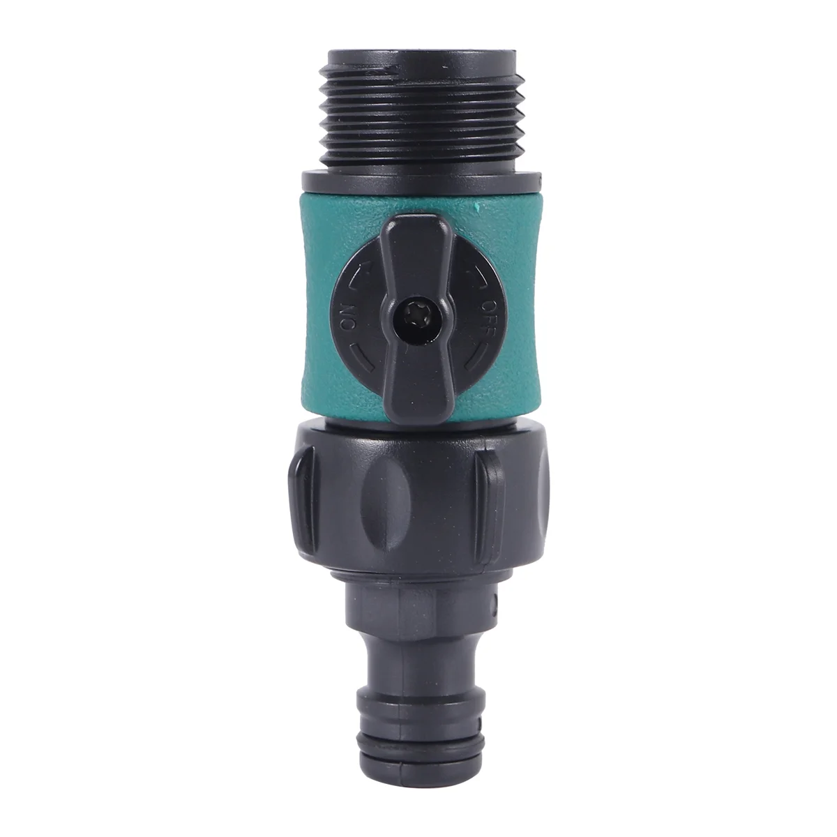 

AD30-Plastic Valve with 3/4 Inch Male Thread Quick Connector Car Wash Garden Irrigation Pipe Fittings Prolong Hose Switch 1 P