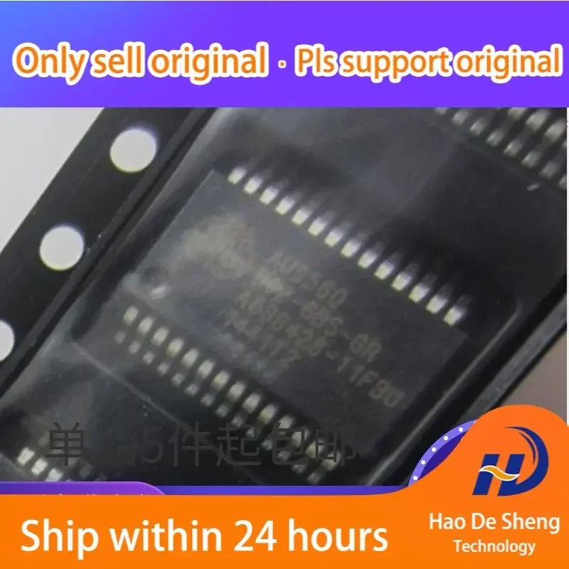 10PCS/LOT AU9560B62-GBS-GR SSOP-28 USB SMART Card Reader Controller IC New Original In Stock