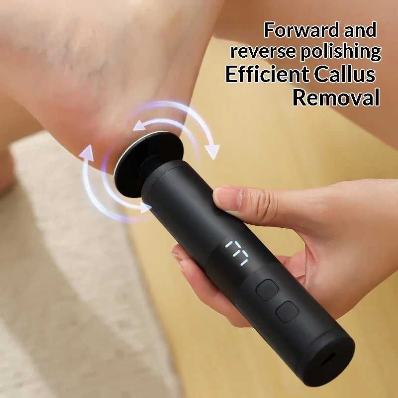 Electric Foot Callus Grinder Rechargeable Foot Predicure Grinding Machine Professional Foot File Sander Heels Dead Skin Remover