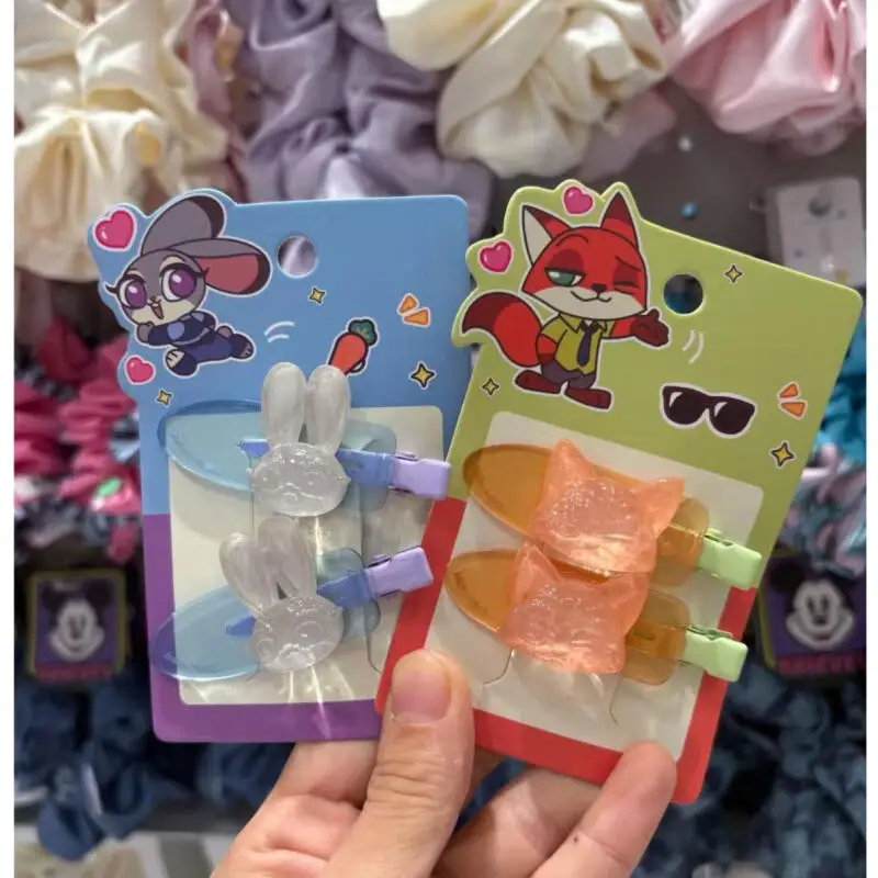 

Kawaii Zootopia Nick Wilde шпилька для волос мультфильм креативный Джуди Хопс коготь мороженое серия сладкая милая челка боковой зажим головной убор подарок