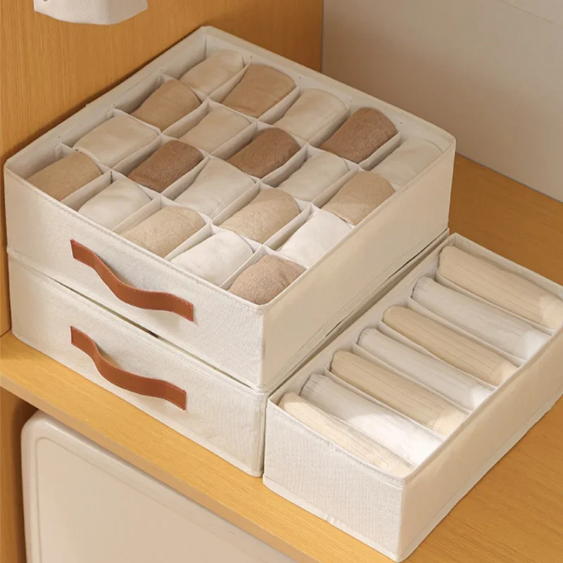 Kleiderschrank, Unterwäsche, Schublade, Aufbewahrungsraum, faltbare Aufbewahrungsbox aus Stoff und Aufbewahrungsbox für Dessous, BHs und Dessous